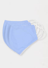 Load image into Gallery viewer, Breathe Cotton Mask - Blue (3-Pack)