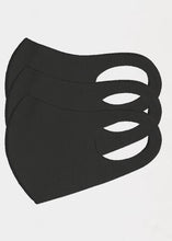 Load image into Gallery viewer, Breathe Ninja Mask - 3-Pack/Black
